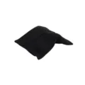 Portable travel neck pillow, soft filling U-shaped cushion for comfortable resting experience. - First Gen Black