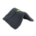 Dark Grey Travel Neck Pillow Soft Fleece U-Shaped Support Cushion Portable Nap Variant - Generation 1 Gray