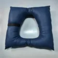 Cuscino anti-decubito ispessito per pazienti allettati, dettaglio cuscino per cura domiciliare. - Cuscino in Pelle PU / Blu zaffiro