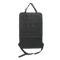 Organisateur de dossier de siège de voiture MOLLE tactique noir, rangement multifonctionnel. - Noir