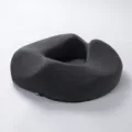 Cuscino ergonomico antipiaghe grigio scuro, cuscino di seduta traspirante per la cura. - Cuscino per Emorroidi / Grigio scuro