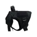 Tactical dog harness vest for medium and large dogs, waterproof outdoor pet chest strap. - M / Tactical Dog Vest / Black