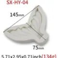 Silicone fondant mold mermaid tail cake decorating tool resin plaster craft mold - Single Tail HY-04
