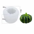 Siliconen 3D Pompoen Mal Middel Halloween Kaars Hars Mallen DIY Taart Decoratie Gereedschap - Medium 3D Pompoen SW-46