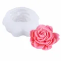 Σιλικόνη Τριαντάφυλλο Λουλούδι Καλούπι DIY Mousse Κέικ Παγωτό Εργαλείο Ροζ Σαπούνι Ντεκόρ - Στρωματοποιημένο Όνειρο ZW-349