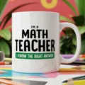 Keramiki koupa kafe gia daskalo mathematikon me asteio minima kai doro gia to grafeio - 350ml / Στυλ Καθηγητή Μαθηματικών