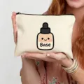 Sac de maquillage en toile trousse cosmetique mignonne dessin anime voyage rangement - Style Base (8)