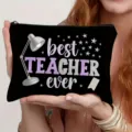 Lehrer Kosmetiktasche Reissverschluss Make-up Etui tragbare Reise Aufbewahrungstasche Geschenk - Stil 10