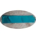 Long Satin Gloves Cyan Wedding Etiquette Gloves Stretchy Elastic Evening Party Gloves - One Size / Green