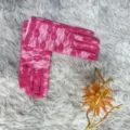 Pink lace gloves, stylish floral pattern short sun protection gloves for women stylish wear. - One Size / Rose Red