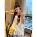 Borsa a tracolla da donna mini borsa telefono morbida in pelle stile moda nuova borsa - Giallo