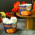 Halloween caissettes à cupcakes moules à gâteau citrouille fantôme en papier 50pcs - Style 3 (5*6*4.8cm) / 50 Pièces/Paquet