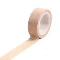 Διακοσμητική ταινία washi tape με καρό σχέδιο για ημερολόγιο, scrapbooking και κατασκευές. - Ανοιχτό Καφέ