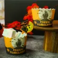 Cápsulas para cupcakes de Halloween con diseño de castillo y calabaza, moldes de papel 50u - Estilo 1 (5*6*4.8cm) / 50 Piezas/Paquete
