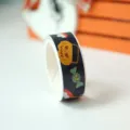 Halloween washi tape decorative masking tape for DIY scrapbooking journal 1.5cm x 5m - Scary Pumpkin
