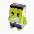 Halloween Frankenstein gift candy box standing paper packaging creative spooky party favor. - Frankenstein Shape / Flat Shipping