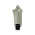 Men's breathable short socks, light green summer ankle socks, solid color casual footwear. - One Size / Dark Green