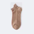 Herren atmungsaktive kurze Socken lässige Business Mesh Knöchelsocken für den Alltag bequem - Khaki