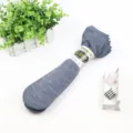 Herren Sommer ultra-dünne atmungsaktive merzerisierte Baumwolle Mittelsocken in Grau, bequeme Mode. - Einheitsgröße / Hellblau