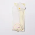 Damen Sommer Eisseide kurze Socken mit süßer Gänseblümchen Blume, transparente Füßlinge SKU. - Einheitsgröße / Weiß
