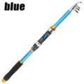 Tragbare Teleskop-Angelrute in Blau, ideal für Outdoor-Reisen und das Süßwasserangeln. - 3 Meter / Blau