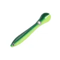 Soft fishing lure swimbait bionic plastic artificial bait for outdoor freshwater angling tackle. - Dark Green