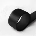Black satin ribbon 25 yards roll for gift wrapping, Halloween decoration and DIY crafts. - Black (25 Yards/Pack)