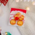 Bolsas de embalaje autoadhesivas de Navidad para galletas y caramelos, sobres festivos claros 100pz - Papá Noel / Paquete de 100