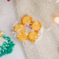 Bolsas transparentes autoadhesivas para empaquetar galletas de Navidad caramelos 100 piezas - Nieve de Navidad / Paquete de 100
