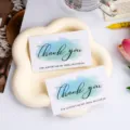 Ins style Thank You greeting cards for gift packaging and decorative message cards, 30 pieces pack. - Style D / 30 Sheets