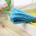 Corda di carta doppia con filo d'oro blu 10m per bricolage confezione regalo variante - Blu / 10 Metri Per Fascio