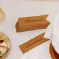 Retro Kraftpapier handgemachte Etiketten, blanko Geschenklesezeichen, DIY Schmuck Etikett. - Kraftfarbe / 100 Stück/Packung