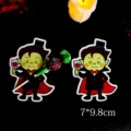 Carte di carta decorative per caramelle lollipop da vampiro di Halloween festa. - Vampiro / 48-50 Pezzi/Confezione