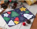 Christmas tree star bell paper tags set, festive decorative cards for holiday gifts and crafts. - Colorful Style (14 Pcs/Pack)