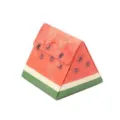 Boîte en papier triangulaire en forme de pastèque pour emballage de cadeaux de biscuits. - Prix pour une boîte / Comme indiqué