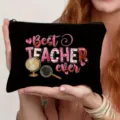 Lehrer Kosmetiktasche Make-up Beutel Reise Kulturbeutel Aufbewahrungstasche Best Teacher Geschenk - Stil 16