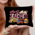 Lehrer Kosmetiktasche Dankeschön Geschenk Reißverschluss Etui Make-up Organizer für Frauen - Stil 13