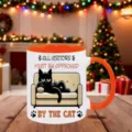 Lustige schwarze Katze Kaffeetasse Keramik Becher fur Geschenke Home Office Tag neu - Orange Katze Stil