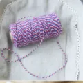 Red white and blue baker twine cotton rope for gift wrapping craft and party decoration 100 yards - White Blue Red (100 Yards Pack)