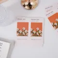 Adesivi di ringraziamento rettangolari floreali stile ins confezione scatola regalo etichette - Stile B Fiore / 20 Pezzi
