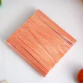 Halloween naranja negro patrón rombo bolsa regalo bridas de sellado alambre 500pz - Paquete de 500 piezas / Naranja