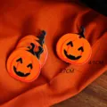 50pz Halloween zucca etichette decorative fai da te accessori per gioielli segnalibri - Zucca / 50 Pezzi