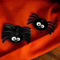 Halloween nero ragno ciondoli fai da te, accessori carini e spettrali per decorazione festa. - Ragno / 50 Pezzi