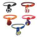 Bracelets zippés colorés avec pendentifs de sport, jouets de fête mignons pour les enfants. - Bracelet Fermeture Éclair Balle Aléatoire