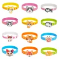 Süße Cartoon Katzen Silikon Armbänder für Kinder, bunte niedliche Armbänder Geschenke. - Mischstil