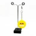 Schattige emoji PVC sleutelhanger voor tassen en autosleutels, gele gezicht hanger accessoire. - Expressie 15