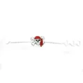Kinder Halloween Pirat Silikon Armband verstellbar Handgelenkband Party Geschenk - Stil 04