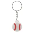 Sportthemen Baseball Schlüsselanhänger Metallring Tasche Anhänger Charm Accessoire - Baseball Stil