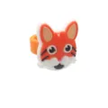 Süßer Cartoon Katzen Silikon Ring für Kinder, schönes Tier PVC weiches Spielzeug Schmuck. - Katzen Ring 04