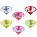 6 pz trottole colorate in plastica giocattoli di cartoni animati per bambini festa - Sirena / Confezione da 6 Pezzi